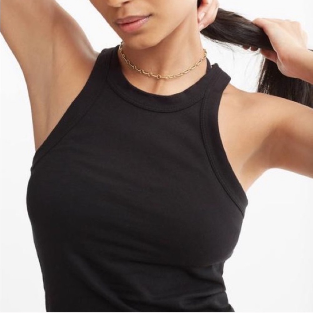 WSLY black tank top